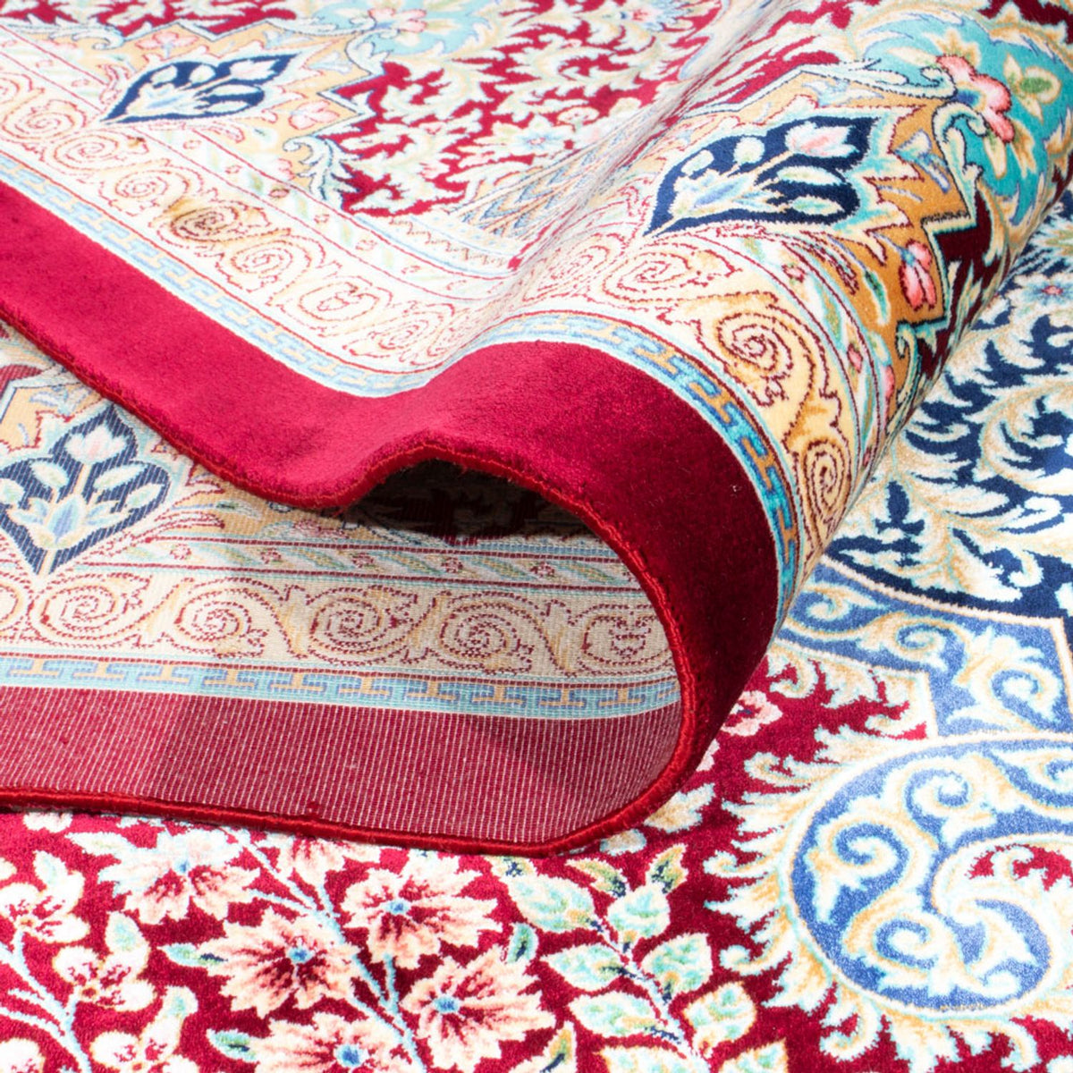 Perzisch tapijt - Ghom - 300 x 200 cm - veelkleurig