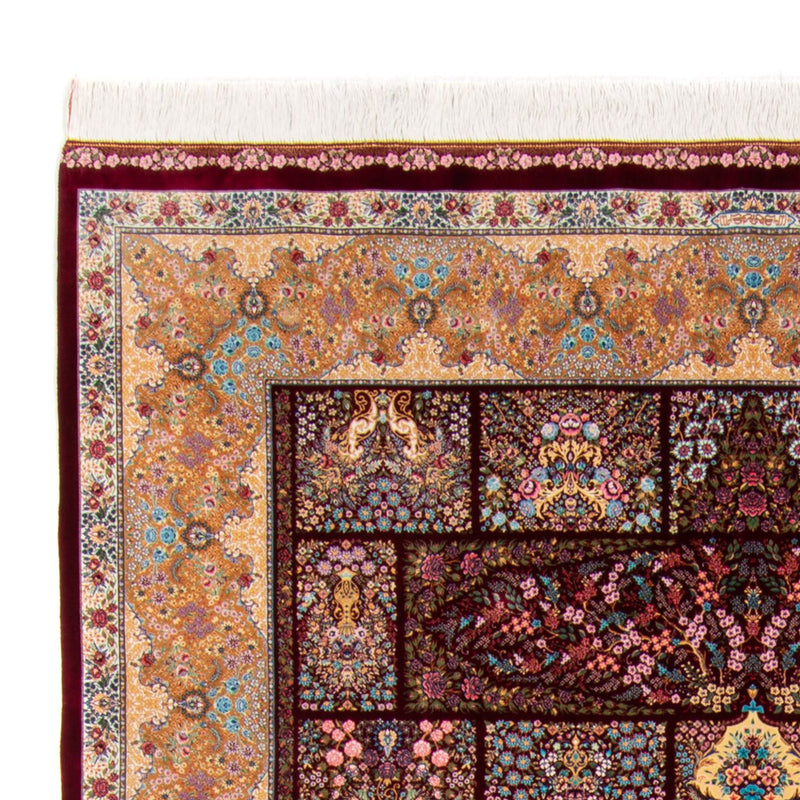 Perzisch tapijt - Ghom - 300 x 200 cm - rood