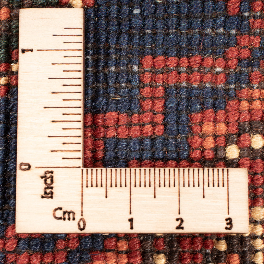 Loper Afghaans tapijt - 394 x 80 cm - donkerrood