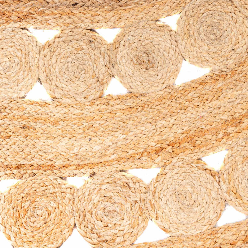 Jute tapijt Tapijt Darcia - Wollen tapijt