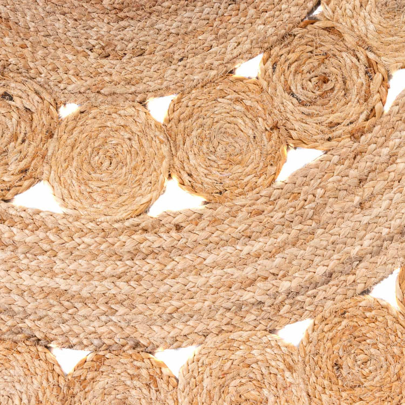 Jute tapijt Tapijt Darcia - Wollen tapijt