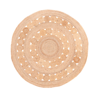 Jute tapijt Tapijt Darcia - Wollen tapijt