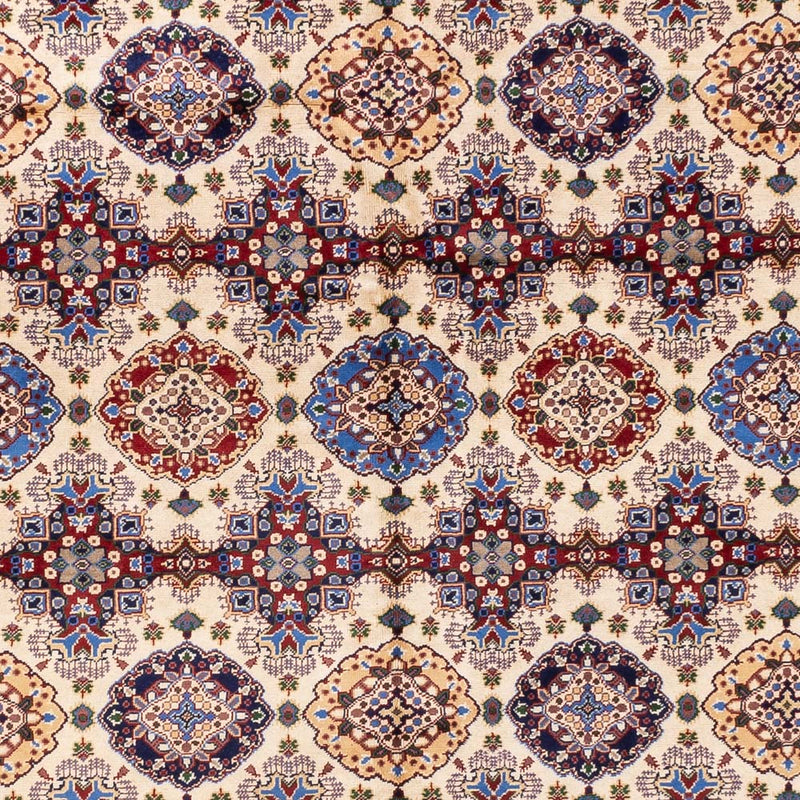 Afghaans tapijt - 406 x 295 cm - licht beige