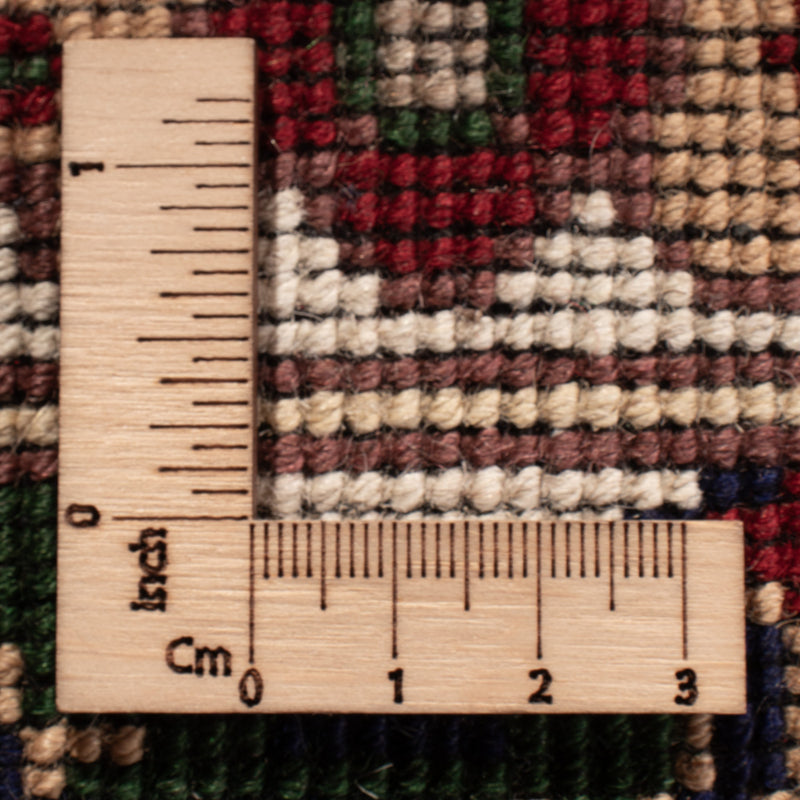 Afghaans tapijt - 406 x 295 cm - licht beige