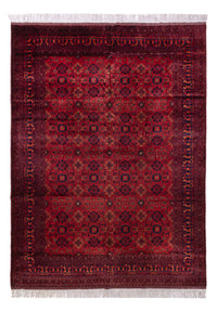Afghaans tapijt - 350 x 256 cm - rood