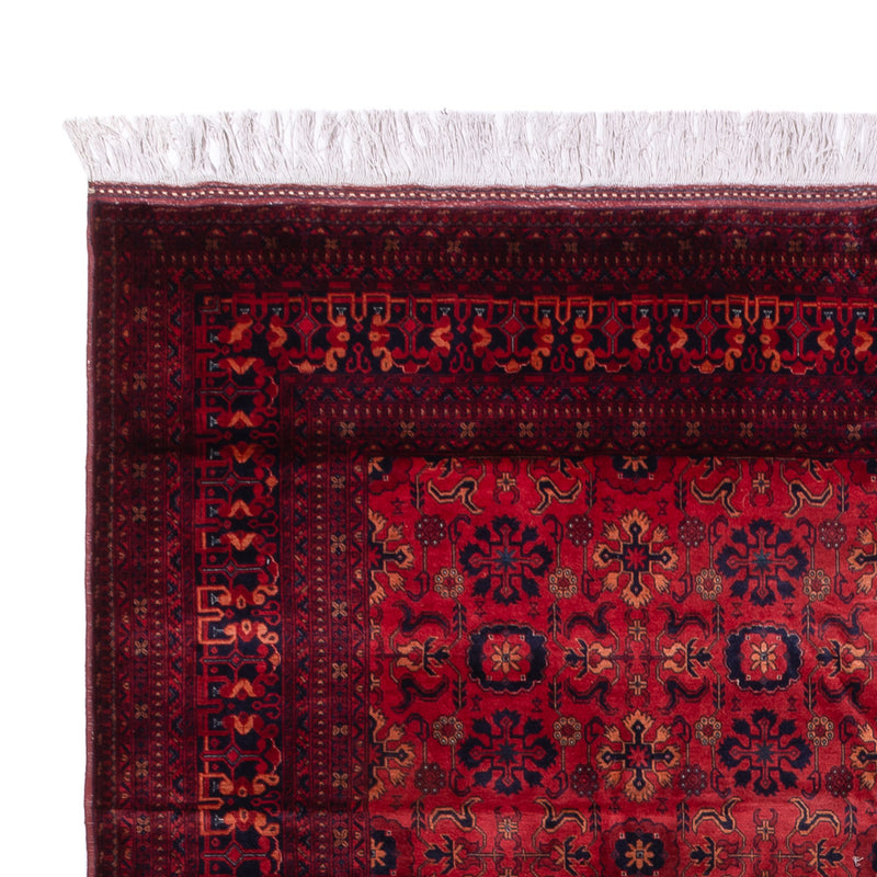 Afghaans tapijt - 350 x 256 cm - rood