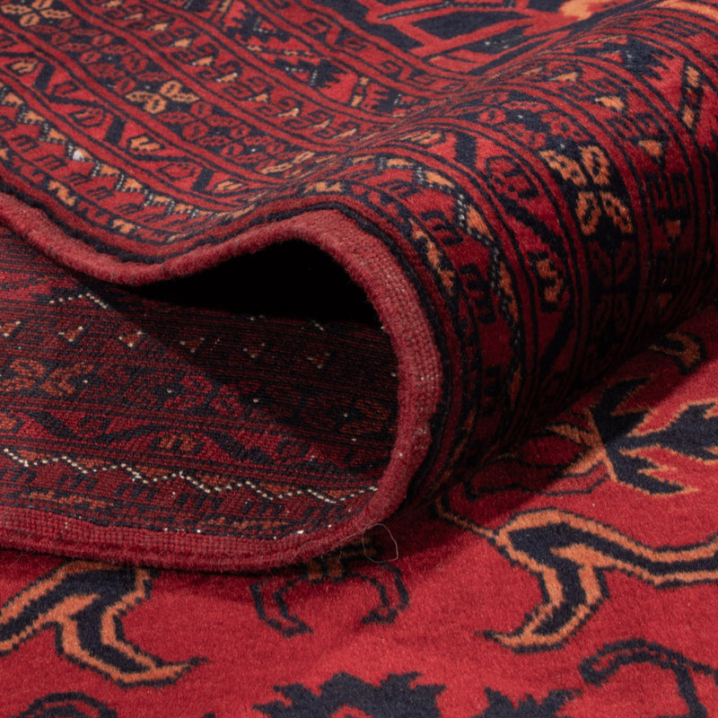 Afghaans tapijt - 350 x 256 cm - rood