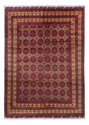 Afghaans tapijt - 333 x 240 cm - donker beige