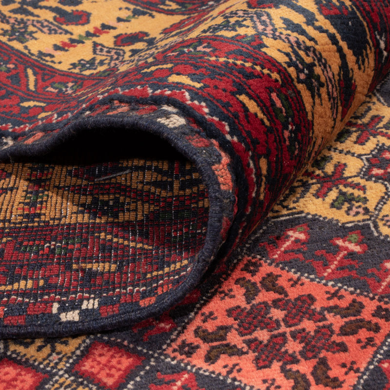 Afghaans tapijt - 333 x 240 cm - donker beige