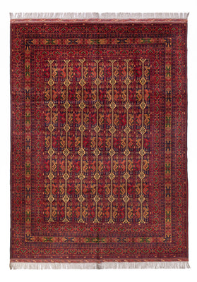 Afghaans tapijt - 353 x 254 cm - roest