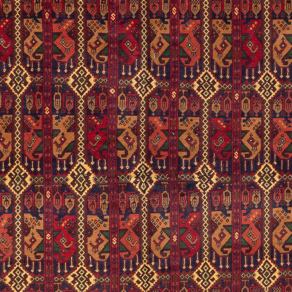 Afghaans tapijt - 353 x 254 cm - roest