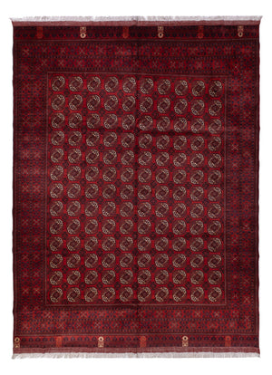 Afghaans tapijt - Bukhara - 334 x 252 cm - donkerrood