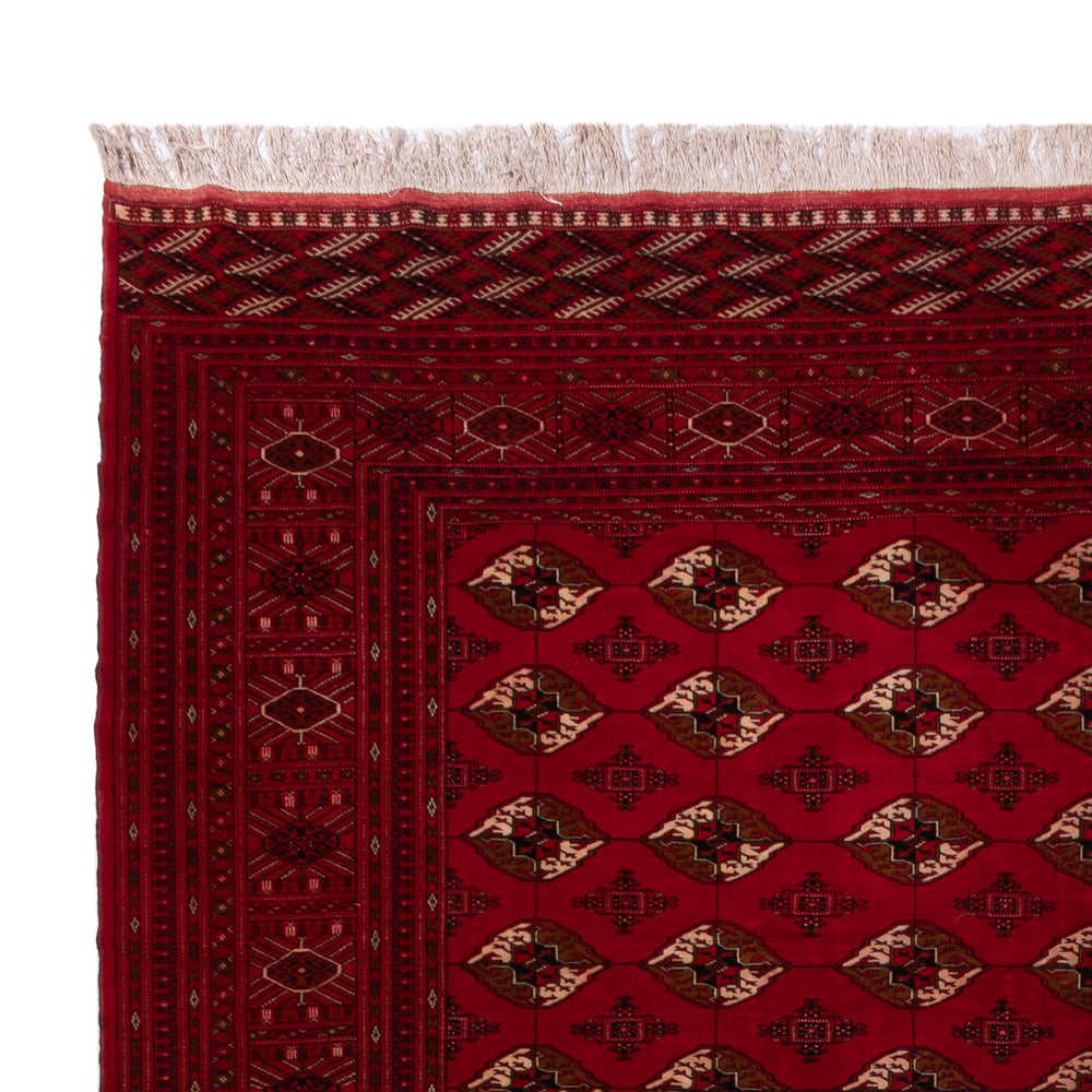 Afghaans tapijt - Bukhara - 382 x 300 cm - rood