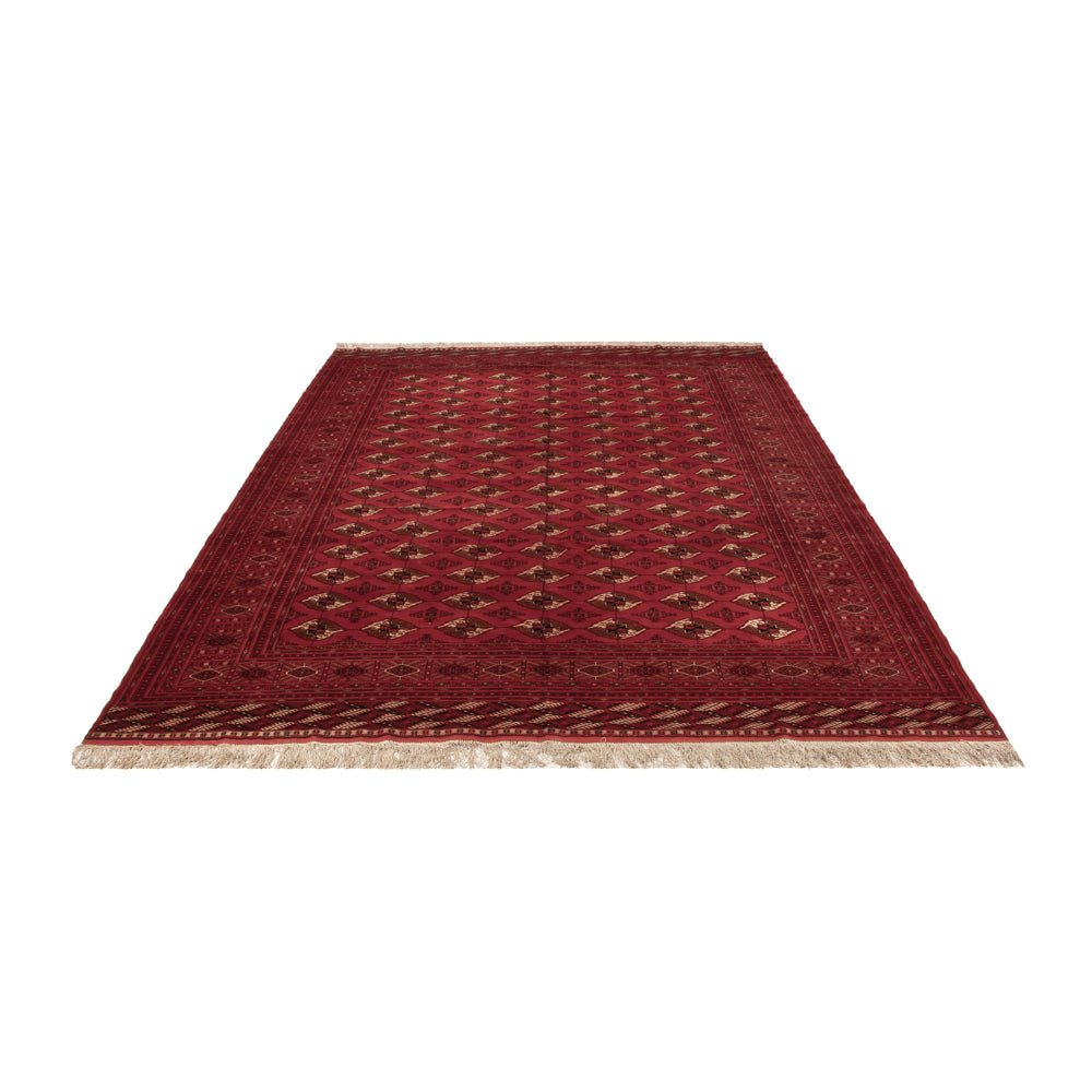 Afghaans tapijt - Bukhara - 382 x 300 cm - rood