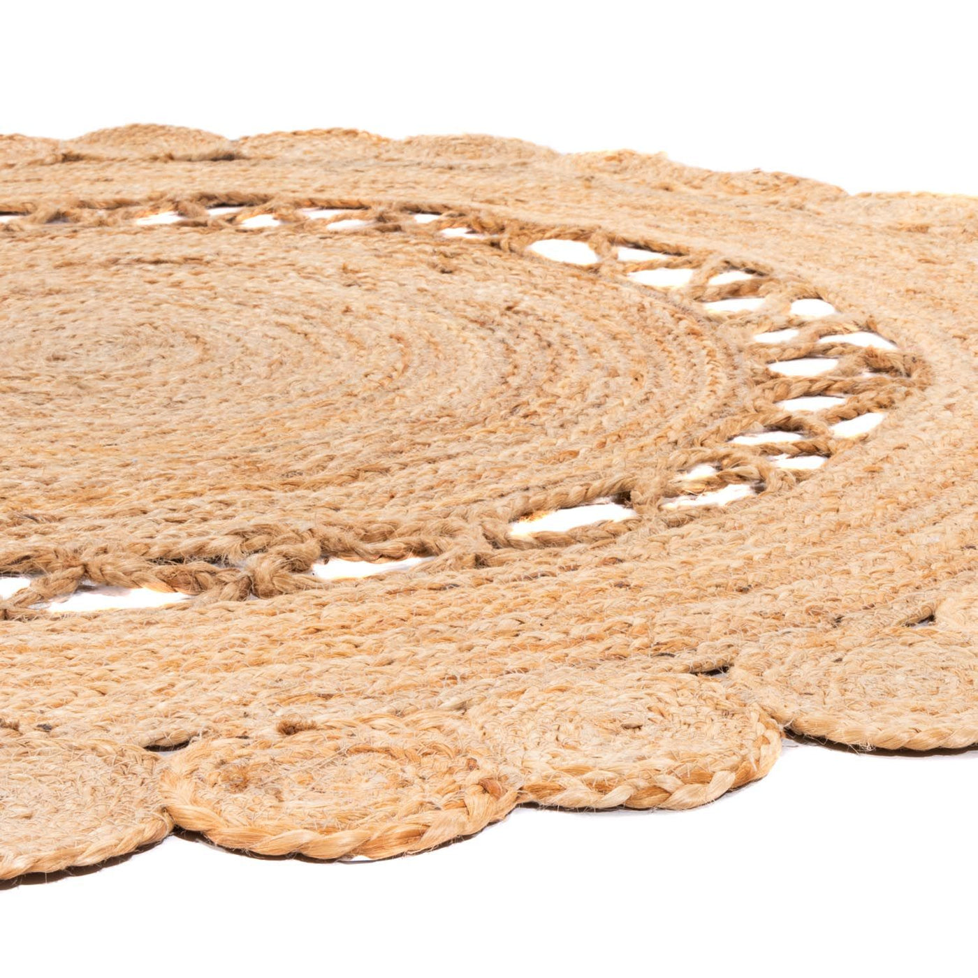 Jute tapijt Tapijt Shelley