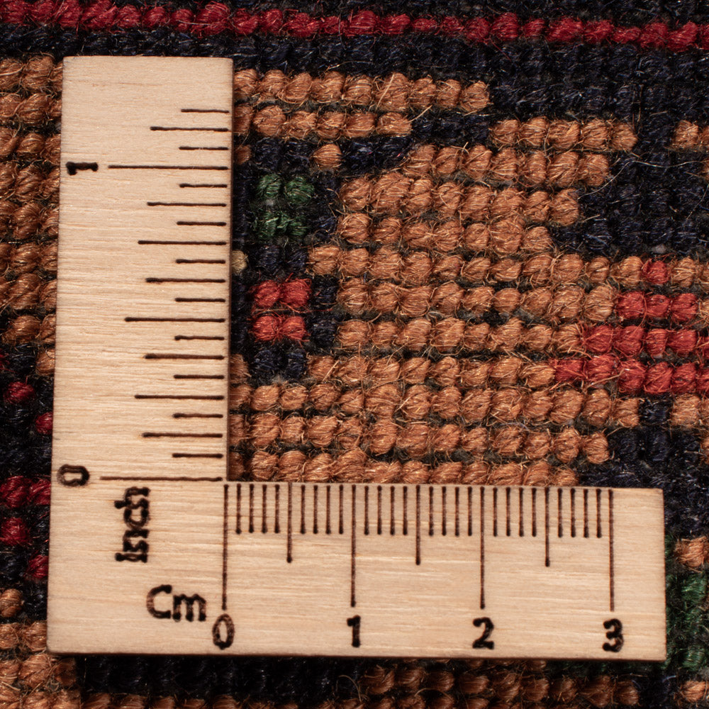 Afghaans tapijt - 334 x 248 cm - donker beige