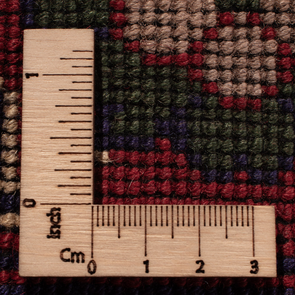 Loper Afghaans tapijt - 403 x 296 cm - donker beige