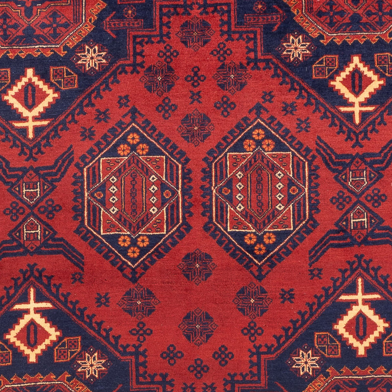 Afghaans tapijt - 303 x 200 cm - rood