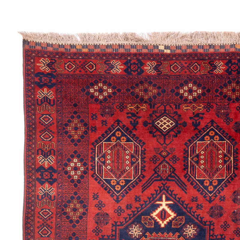 Afghaans tapijt - 303 x 200 cm - rood
