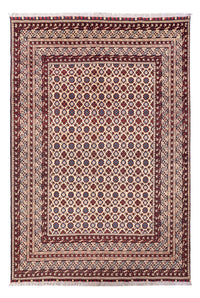 Afghaans tapijt - 281 x 194 cm - licht beige