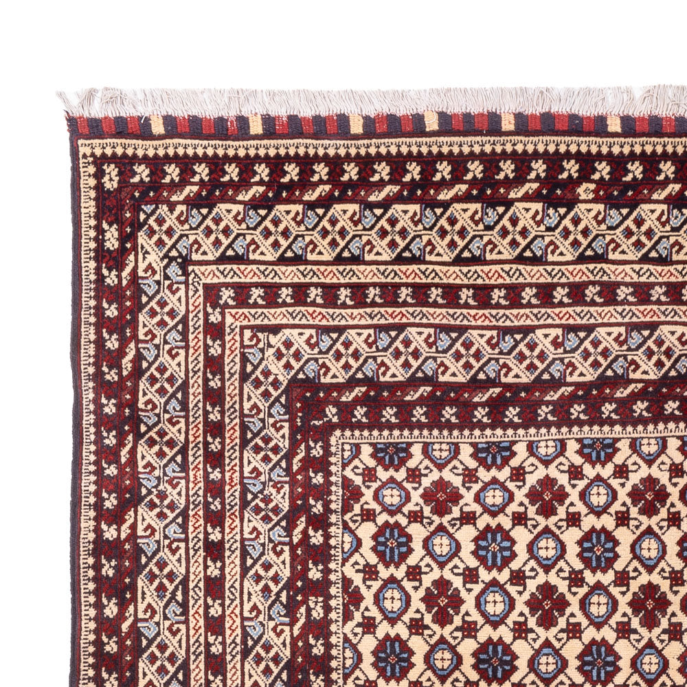 Afghaans tapijt - 281 x 194 cm - licht beige