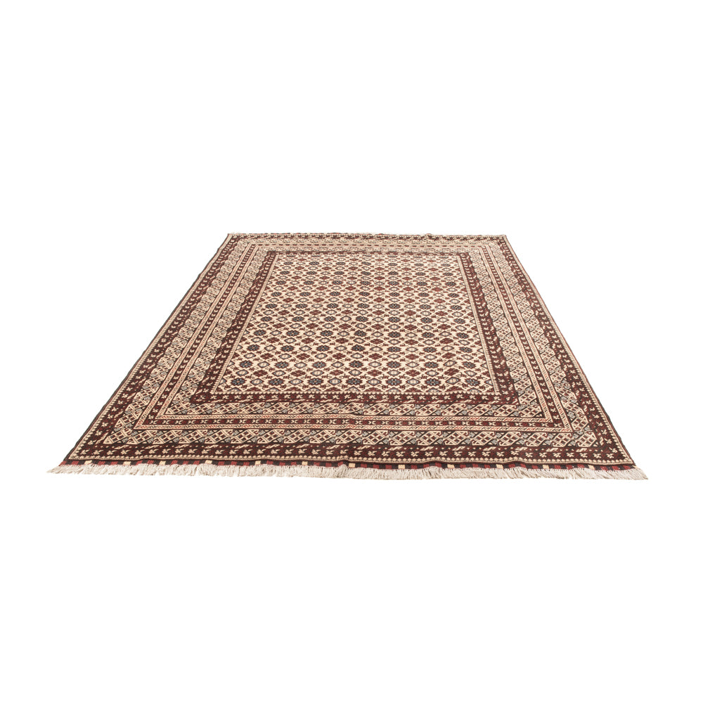 Afghaans tapijt - 281 x 194 cm - licht beige