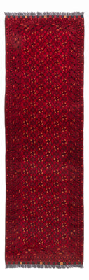 Loper Afghaans tapijt - Bukhara - 273 x 86 cm - rood