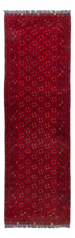 Loper Afghaans tapijt - Bukhara - 273 x 86 cm - rood