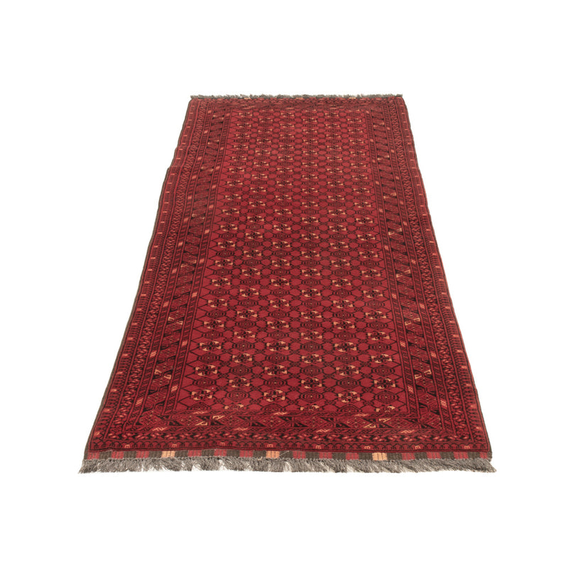 Loper Afghaans tapijt - Bukhara - 273 x 86 cm - rood