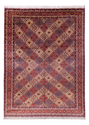 Afghaans tapijt - 410 x 300 cm - donker beige