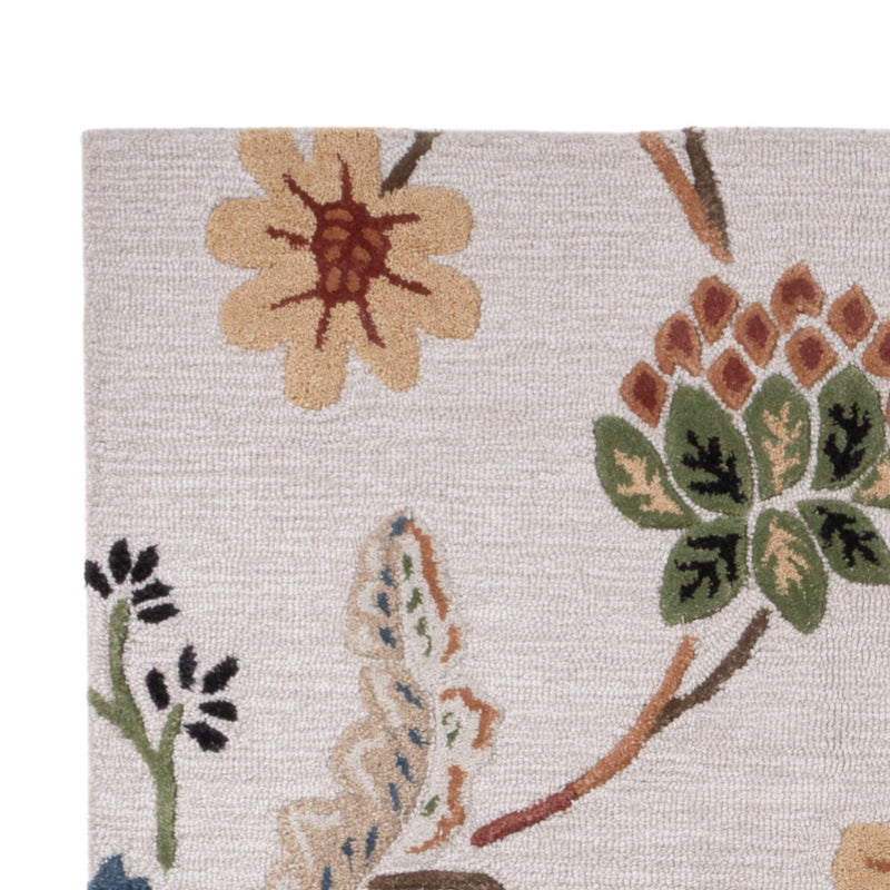 Wollteppich - 185 x 120 cm - mehrfarbig