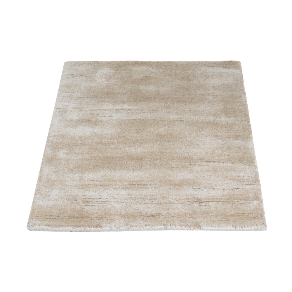 Viskose Teppich - 90 x 60 cm - creme