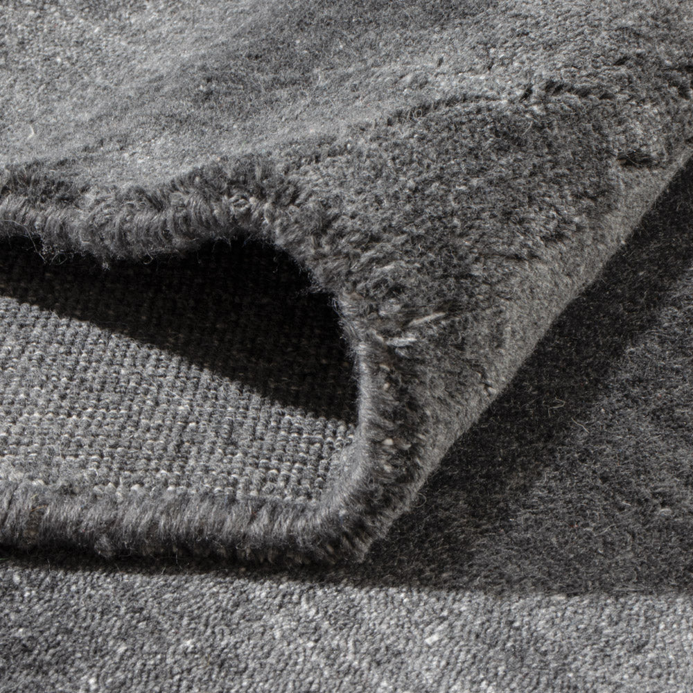 Läufer Gabbeh - Loribaft Softy - 300 x 94 cm - anthrazit