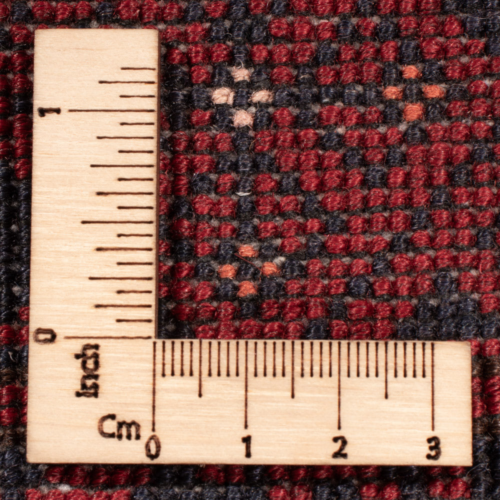 Loper Afghaans tapijt - 384 x 84 cm - rood