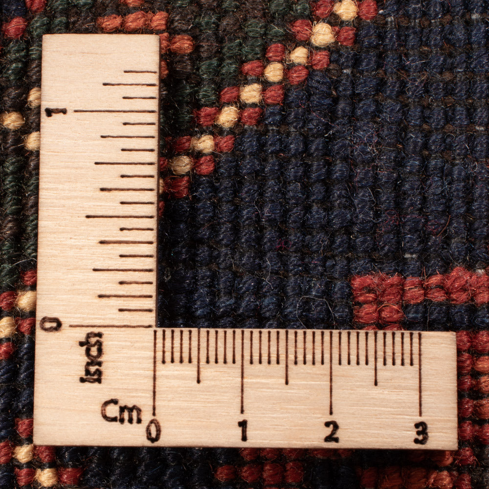 Loper Afghaans tapijt - 409 x 86 cm - donker beige