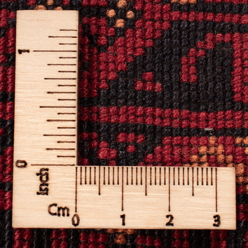 Loper Afghaans tapijt - 277 x 89 cm - rood