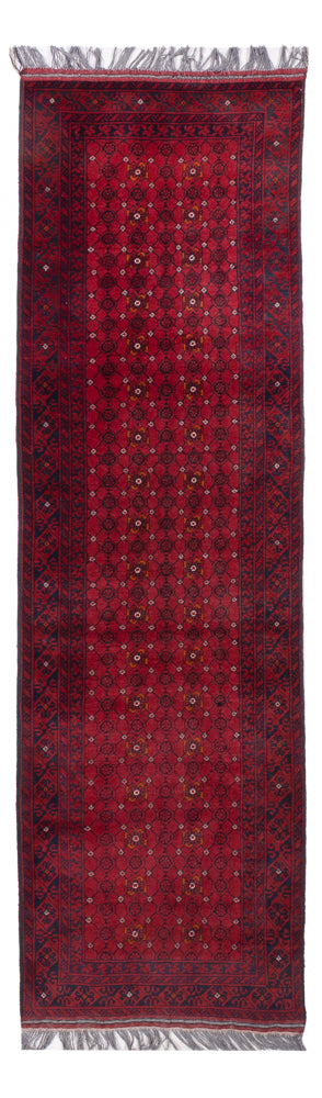 Loper Afghaans tapijt - Bukhara - 285 x 78 cm - rood