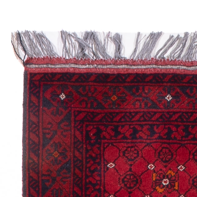 Loper Afghaans tapijt - Bukhara - 285 x 78 cm - rood