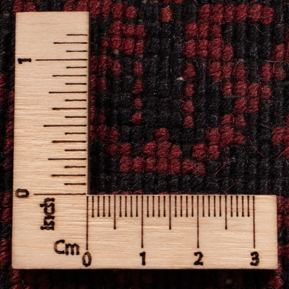 Loper Afghaans tapijt - 283 x 82 cm - rood