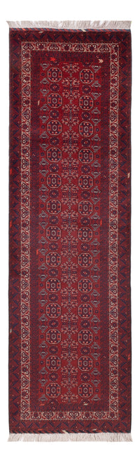 Loper Afghaans tapijt - Bukhara - 285 x 82 cm - rood