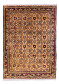 Afghaans tapijt - 390 x 290 cm - donker beige