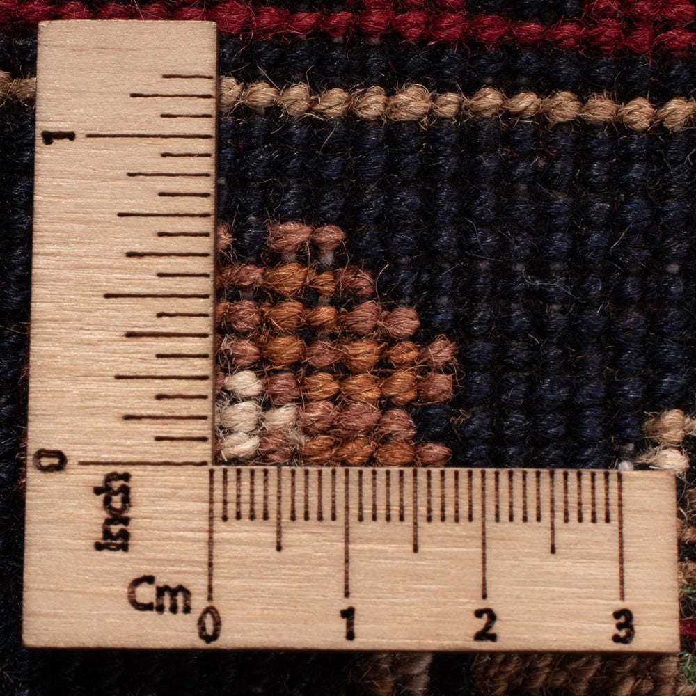 Afghaans tapijt - 390 x 290 cm - donker beige