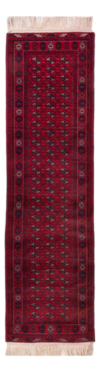 Loper Afghaans tapijt - Bukhara - 294 x 84 cm - rood