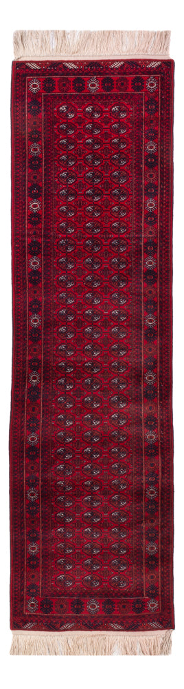 Loper Afghaans tapijt - Bukhara - 294 x 84 cm - rood