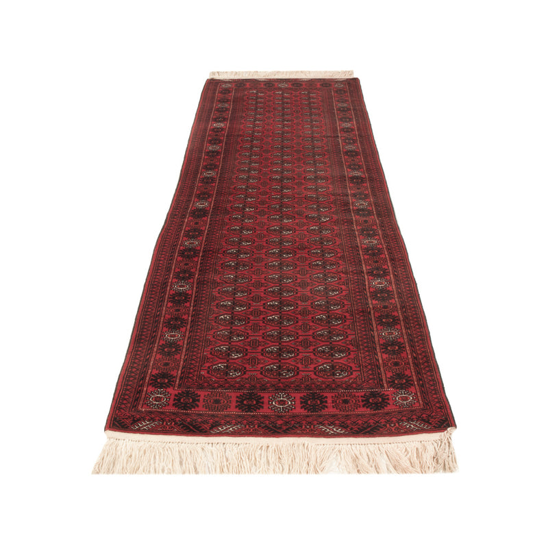 Loper Afghaans tapijt - Bukhara - 294 x 84 cm - rood