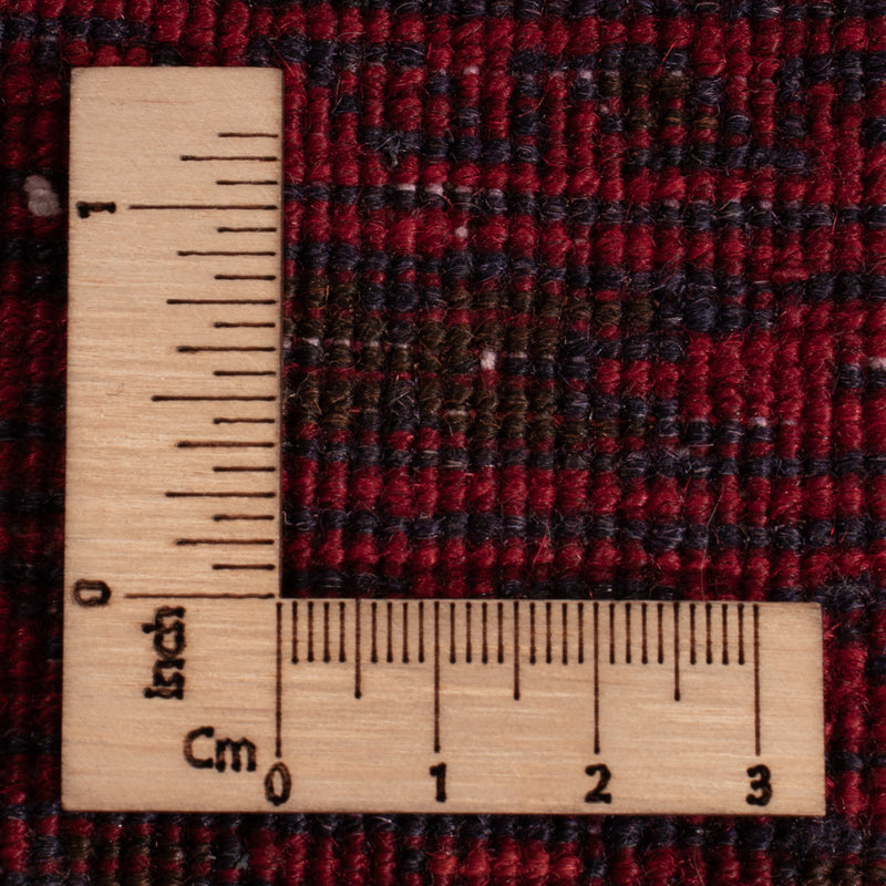 Afghaans tapijt - 118 x 57 cm - donkerrood