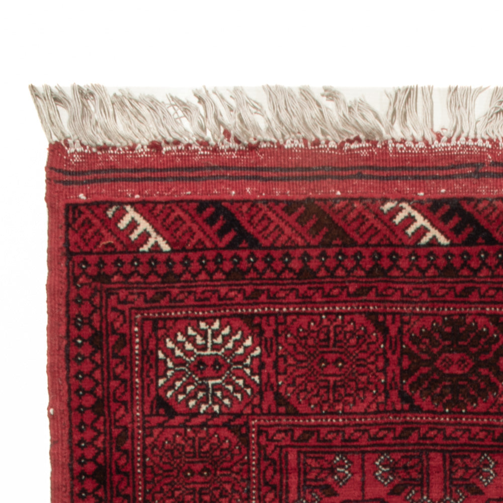 Afghaans tapijt - Bukhara - 122 x 70 cm - donkerrood