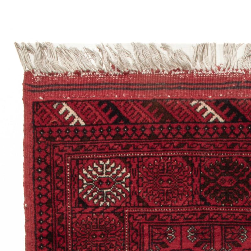 Afghaans tapijt - Bukhara - 122 x 70 cm - donkerrood