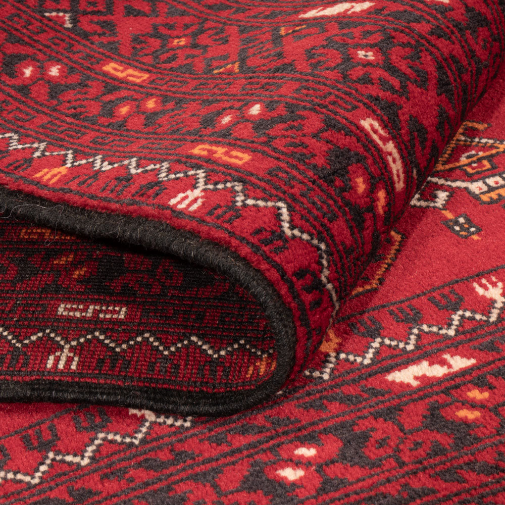 Afghaans tapijt - Bukhara - 147 x 104 cm - rood