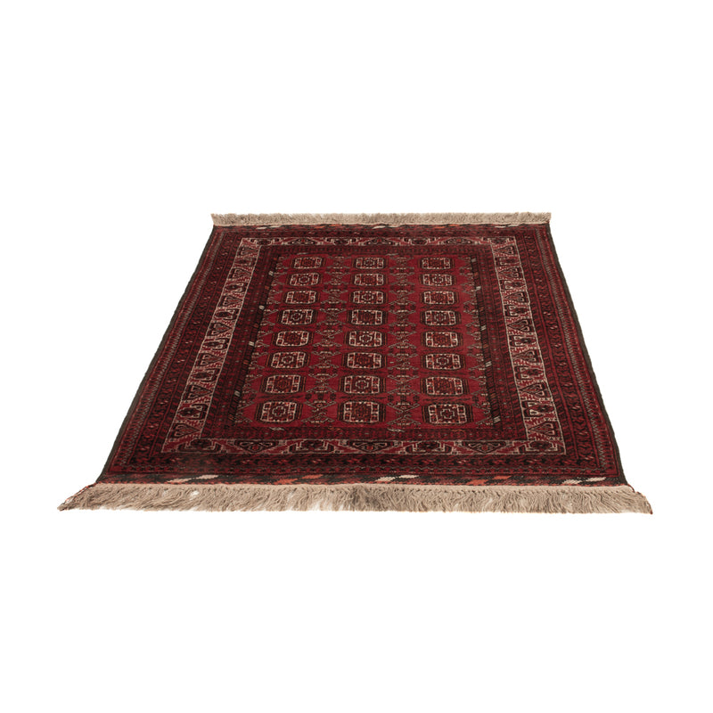 Afghaans tapijt - Bukhara - 140 x 102 cm - donkerrood